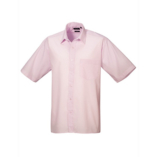 Koszula Klasyczna Popelinowa Latwa Pielegnacja PW202 - Pink (ca. Pantone 707C)