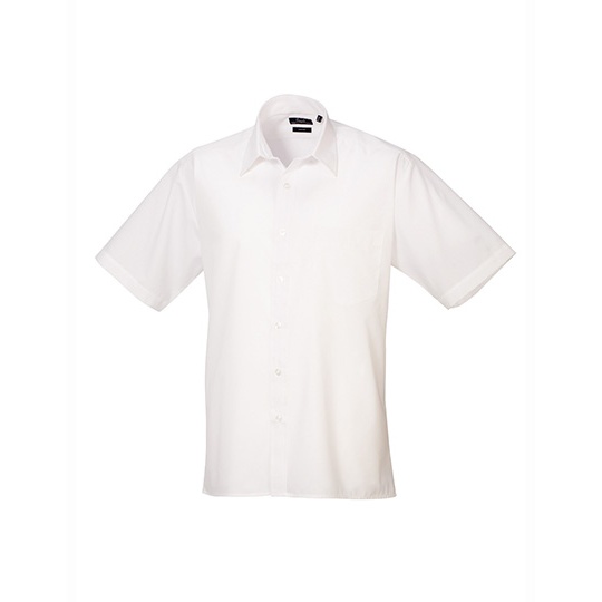 Koszula Klasyczna Popelinowa Latwa Pielegnacja PW202 - White