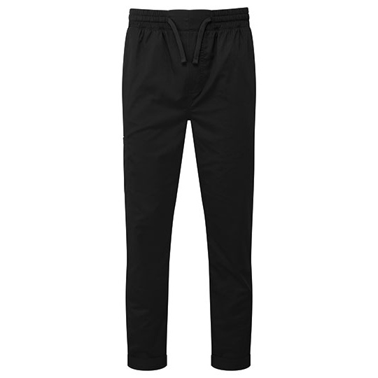 Spodnie kucharskie cargo PW557 - Black