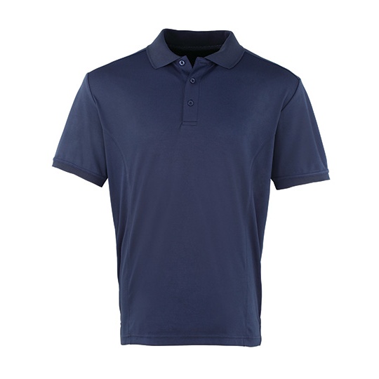 Koszulka Polo Slim Oddychajaca PW615 - Navy (ca. Pantone 2766C)