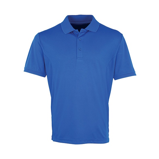 Koszulka Polo Slim Oddychajaca PW615 - Royal (ca. Pantone 286C)