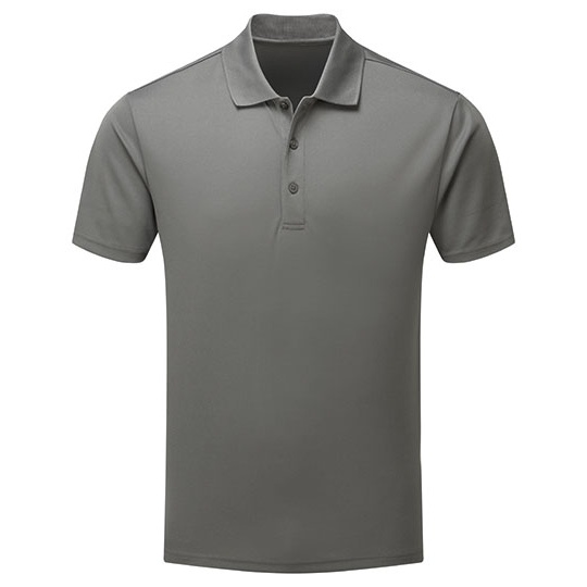 Koszulka Polo Meska Recykling Odprowadzajaca Wilgoc PW631 - Dark Grey (ca. Pantone 425C)
