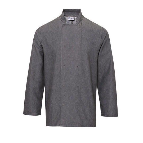 Kurtka Kucharska Denim PW660 - Grey Denim (ca. Pantone 425C)