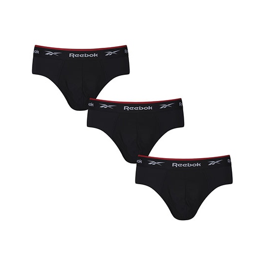 Slipy Męskie Sportowe Odprowadzające Wilgoć RBK8259 - Black & Black & Black