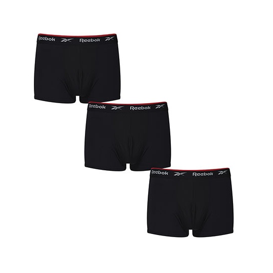 Bokserki Meskie Szybkoschnace Odprowadzajace Wilgoc RBK8260 - Black & Black & Black