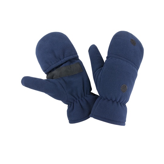 Rekawice Konwertowalne Polarowe Anty-pill RC363 - Navy