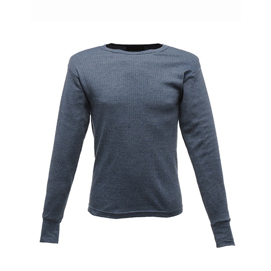 Koszulka Termiczna Meska Bawelniano Poliestrowa RG112 - Denim