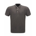 Koszulka Polo Męska Klasyczna Pika Poliester Bawełna RG143 - Seal Grey (Solid)