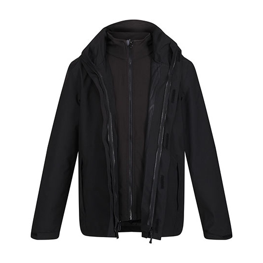 Kurtka Meska 3w1 Wodoodporna Oddychajaca RG1430 - Black