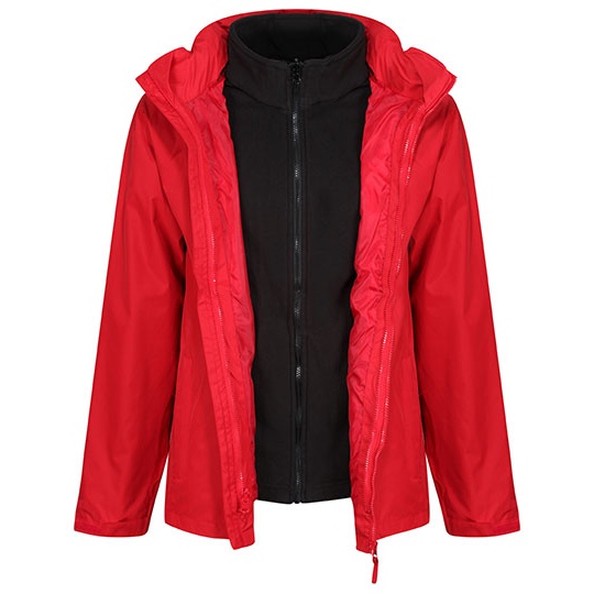 Kurtka Klasyczna Wodoodporna Wiatroszczelna RG150 - Classic Red & Black