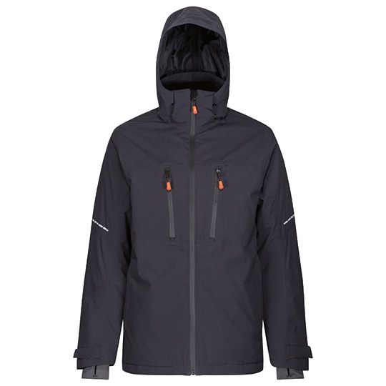 Kurtka Ocieplana Wodoodporna Oddychajaca RG208 - Grey & Black
