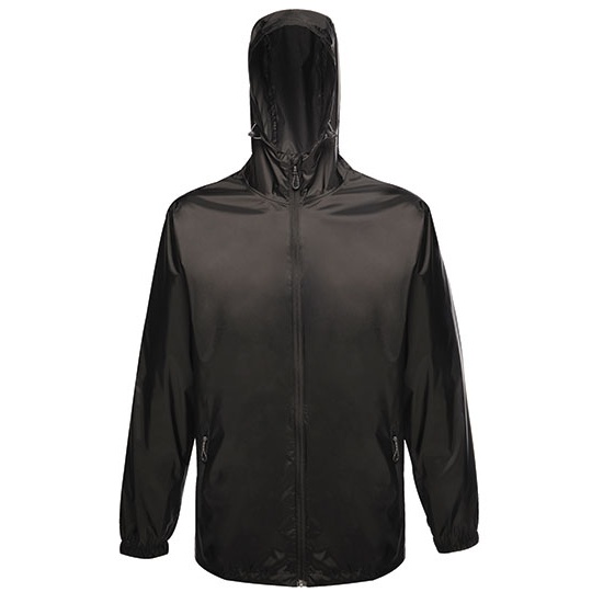 Kurtka Lekka Z Kapturem Wodoodporna Poliamidowa RG2480 - Black