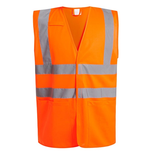 Kamizelka Ostrzegawcza Poliestrowa RG254 - Orange