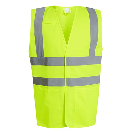 Kamizelka Ostrzegawcza Poliestrowa RG254 - Yellow