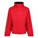 Kurtka Klasyczna Przeciwdeszczowa Chowany Kaptur RG297 - Classic Red & Navy