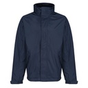 Kurtka Klasyczna Przeciwdeszczowa Chowany Kaptur RG297 - Navy & Navy