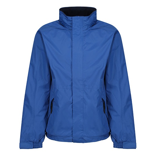 Kurtka Klasyczna Przeciwdeszczowa Chowany Kaptur RG297 - Royal Blue & Navy