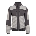 Kurtka Hybrid Izolowana Recykling RG563 - Mineral Grey & Ash (Heather)