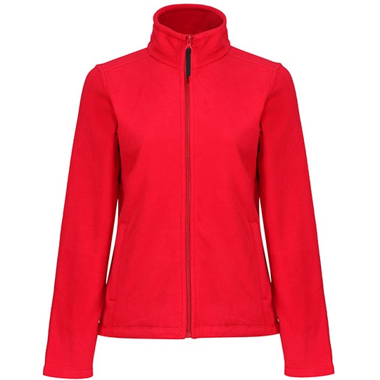 Damska bluza polarowa na zamek RG565 - Classic Red