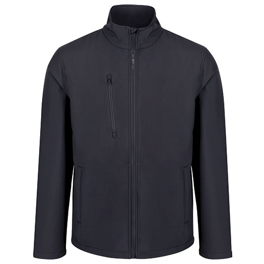 Kurtka Softshell 3-warstwowa Ocieplana RG610 - Seal Grey & Black