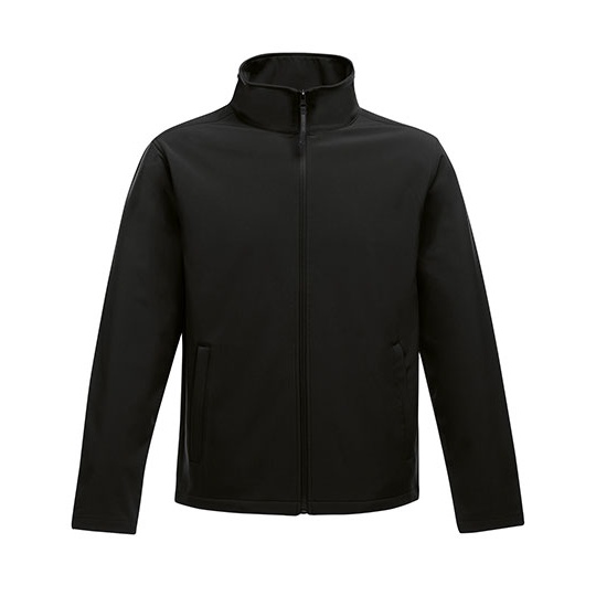 Kurtka Softshell Dwuwarstwowa Wiatroodporna RG628 - Black & Black