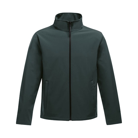 Kurtka Softshell Dwuwarstwowa Wiatroodporna RG628 - Dark Spruce & Black