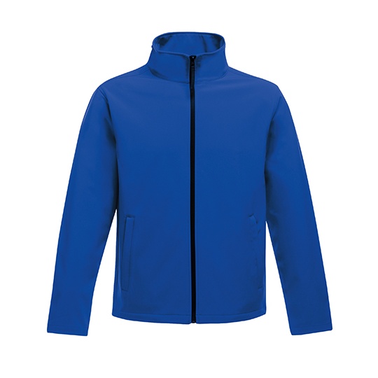 Kurtka Softshell Dwuwarstwowa Wiatroodporna RG628 - New Royal & Black