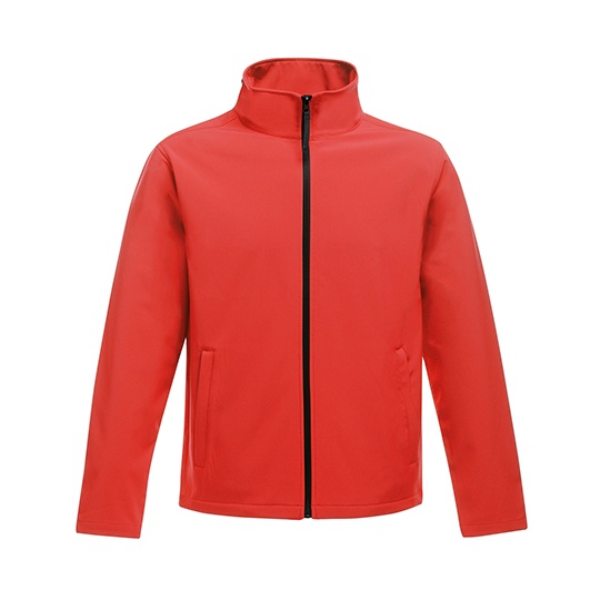 Damska kurtka softshell RG629 - Classic Red & Black