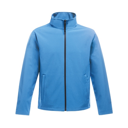 Kurtka Damska Softshell Wiatroodporna RG629 - French Blue & Navy