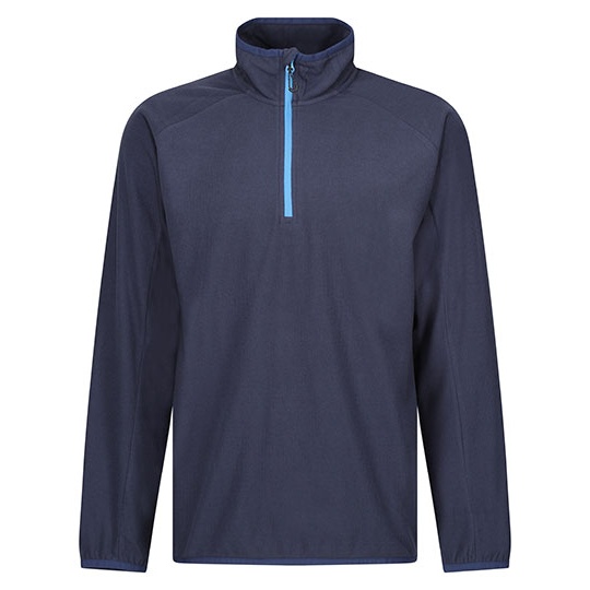 Polar Meski Mikropolar z Recyklingu RG691 - Navy & French Blue