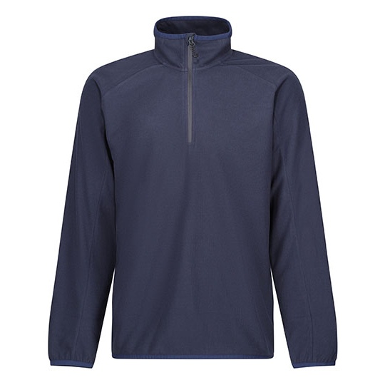 Polar Meski Mikropolar z Recyklingu RG691 - Navy & Seal Grey