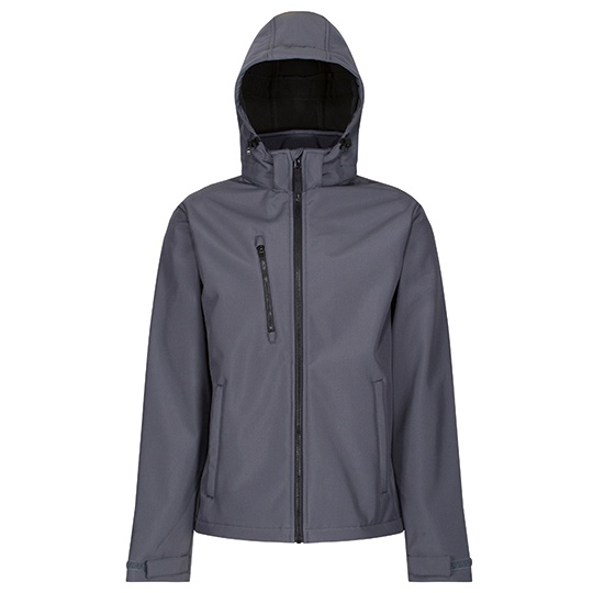 Kurtka Softshell RG701 - Seal Grey & Black