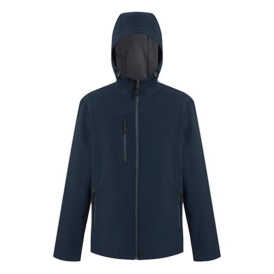 Kurtka Softshellowa Wiatroodporna Wodoodporna RG705 - Navy & Seal Grey
