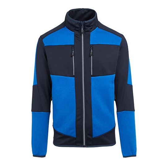 Bluza Unisex Polarowa Elastyczna RG720 - Strong Blue & Navy