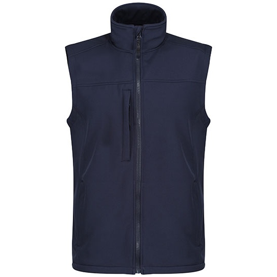 Kamizelka Klasyczna Softshell Wodoodporna Wiatroodporna RG788 - Navy & Navy