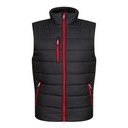 Kamizelka Ocieplana Ripstop RG892 - Black & Classic Red