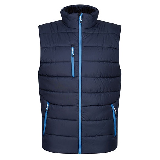 Kamizelka Ocieplana Ripstop RG892 - Navy & French Blue