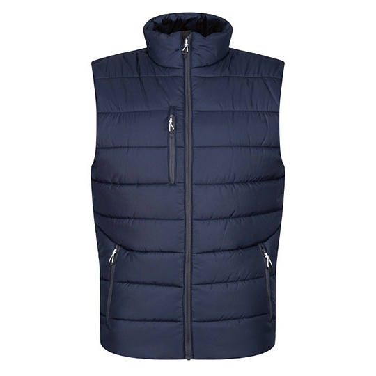 Kamizelka Ocieplana Ripstop RG892 - Navy & Seal Grey