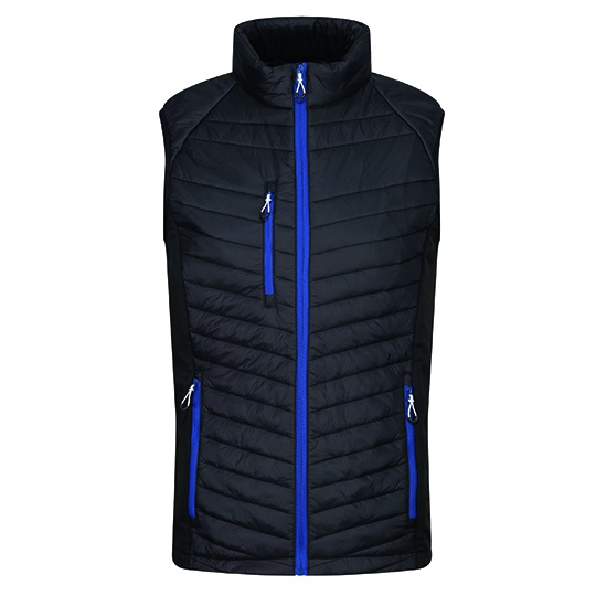 Kamizelka Hybrydowa Poliamidowa Extol Stretch RG894 - Black & New Royal