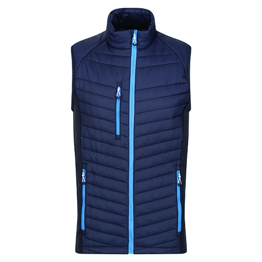 Kamizelka Hybrydowa Poliamidowa Extol Stretch RG894 - Navy & French Blue