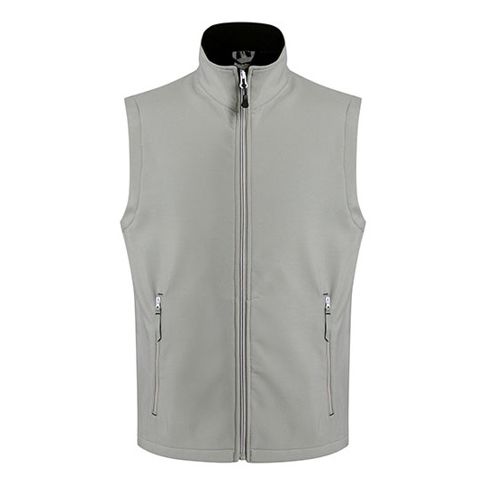 Bezrekawnik Softshellowy Wiatroodporny Wodoodporny RG925 - Mineral Grey & Black
