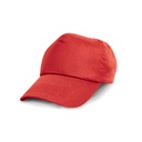 Czapka 5-panelowa Bawełniana Twill RH05 - Red