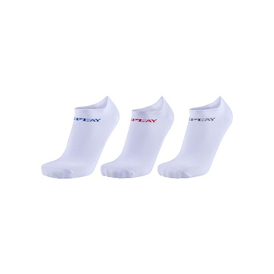 Skarpetki do sneakersow Bawelniane 3-pak RP100628 - White