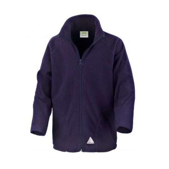 Lekka mlodziezowa bluza polarowa RT114Y - Navy