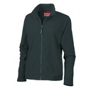 Bluza Damska Przedluzany Tyl Mikropolar Lekka Oddychajaca RT115F - Black