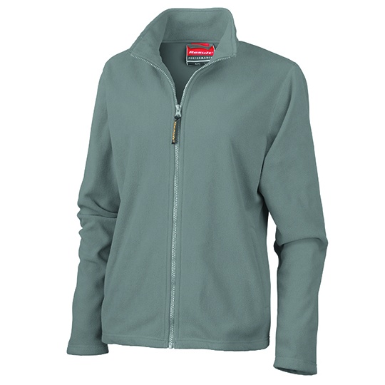 Bluza Damska Przedluzany Tyl Mikropolar Lekka Oddychajaca RT115F - Dove Grey