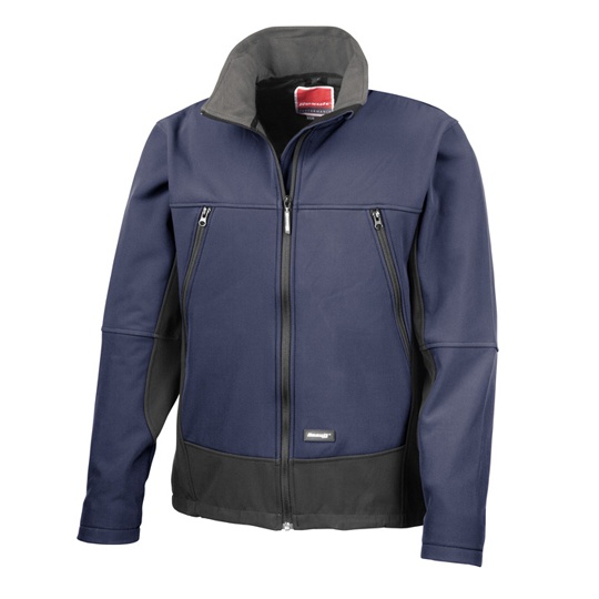 Kurtka Softshell Wodoszczelna RT120 - Navy & Black