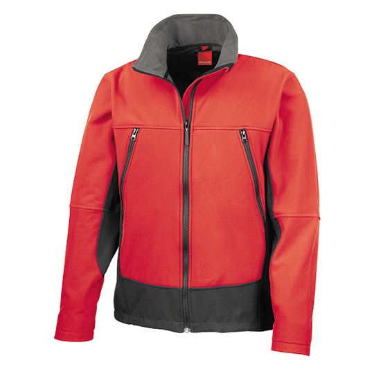 Kurtka Softshell Wodoszczelna RT120 - Red & Black