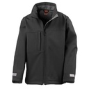 Kurtka Mlodziezowa Softshell Nieprzemakalna RT121Y - Black