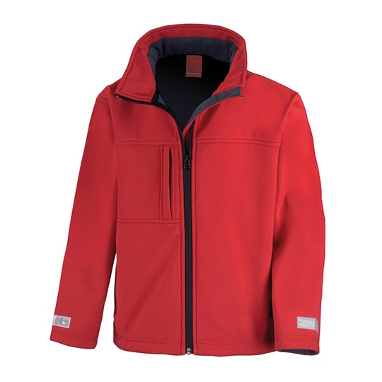 Kurtka Mlodziezowa Softshell Nieprzemakalna RT121Y - Red